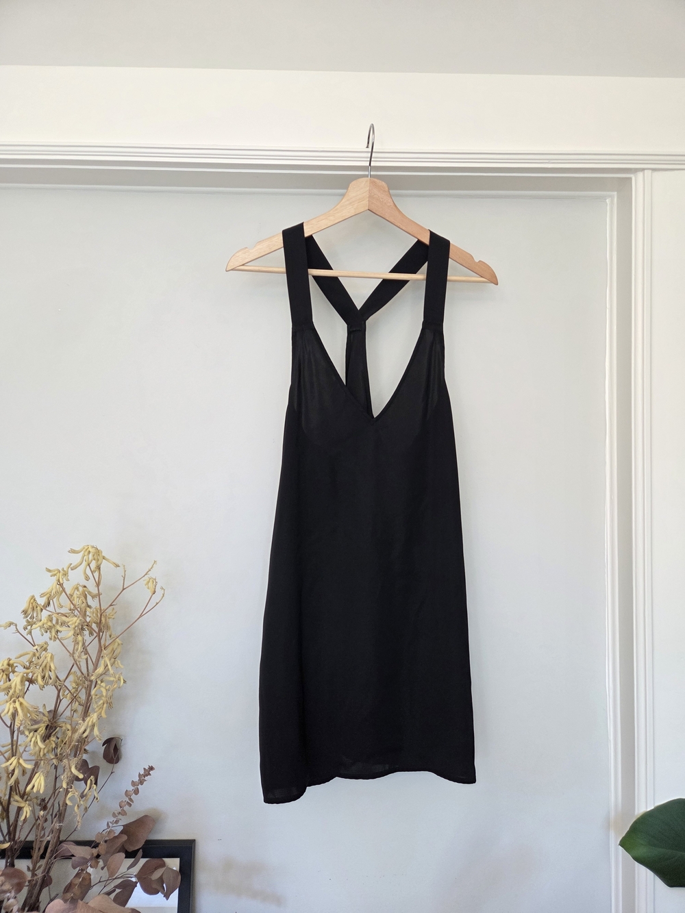 Negative Underwear Supreme Mini Slip Dress, Black, Size S - Picture 4 of 8